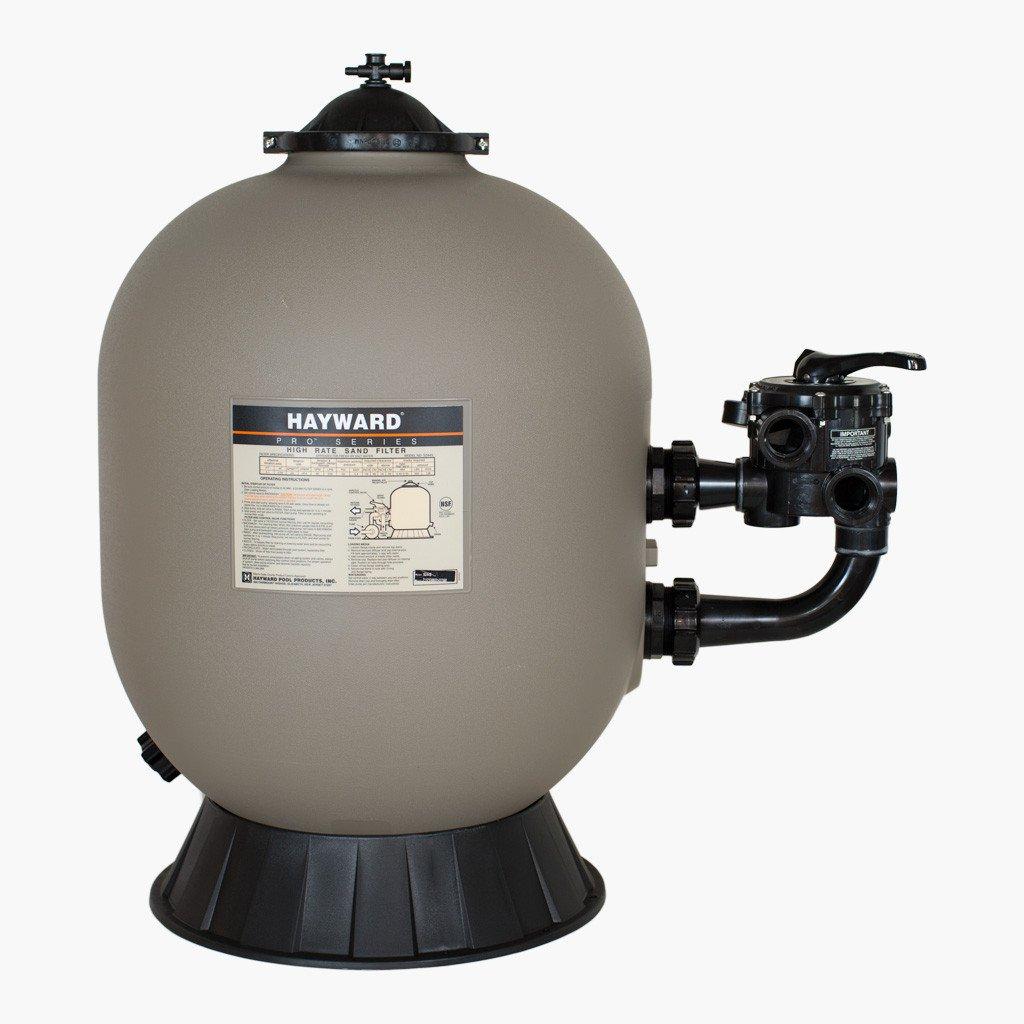 فلتر رملي حمام سباحة هايورد 24 بوصة Hayward ProSeries S244S Side Mount أمريكي مع صمام 1.5 بوصة لتنقية مياه حمامات السباحة بكفاءة عالية