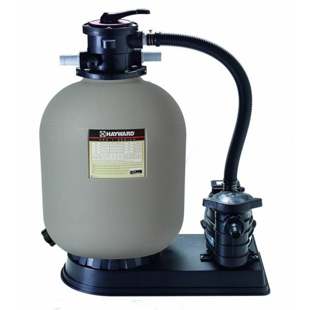 فلتر رملي حمام سباحة هايورد 27 بوصة Hayward ProSeries S270T أمريكي مع صمام 1.5 بوصة لتنقية مياه حمامات السباحة بكفاءة عالية