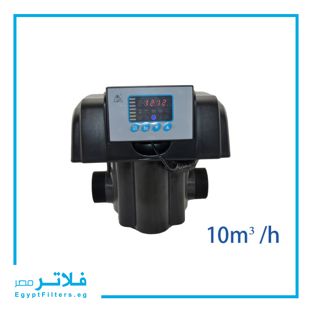 هيد إلكتروني من RUNXIN بطاقة إنتاجية 10 متر مكعب/ساعة – صمام تحكم لمحطات تنقية ومعالجة المياه