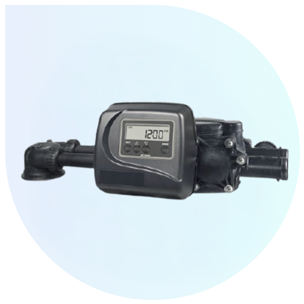 هيد كنترول توين  كلاك سوفتنر ميتر موديل Clack Control Valve WS1 TT CI